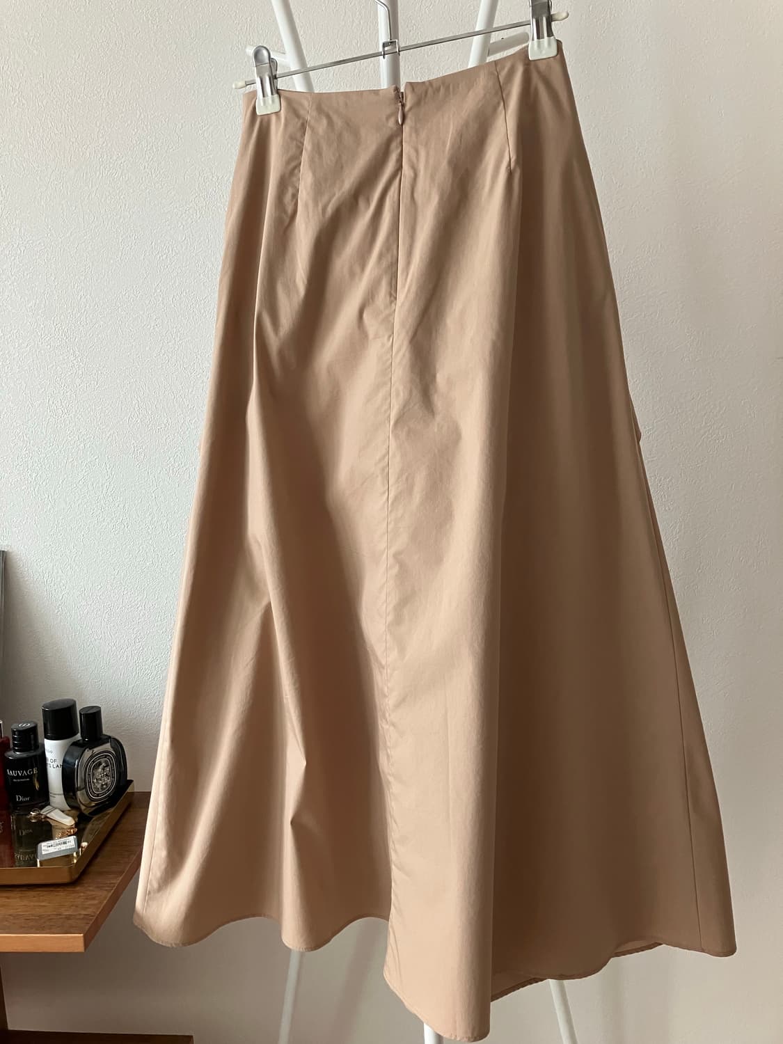 일본빈티지 united arrows 앞리본 면혼방 바스락스커트 상품이미지3