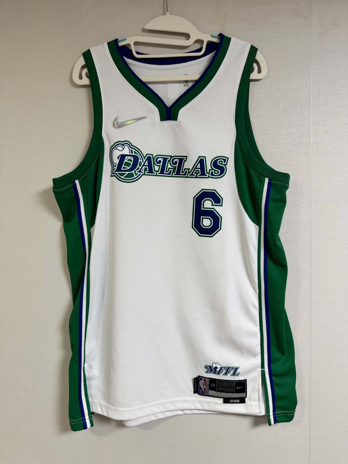 75주년 한정판 포르징기스 댈러스 스윙맨 져지 NBA 유니폼 - L 상품이미지3