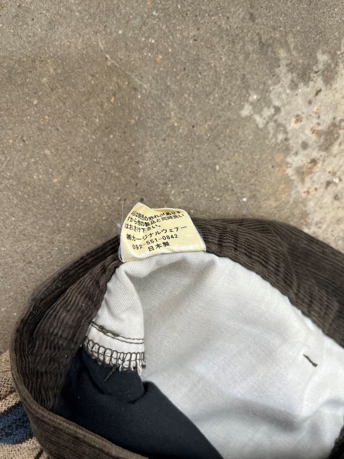 RCKS DESIGN 도킹 골덴팬츠 상품이미지7