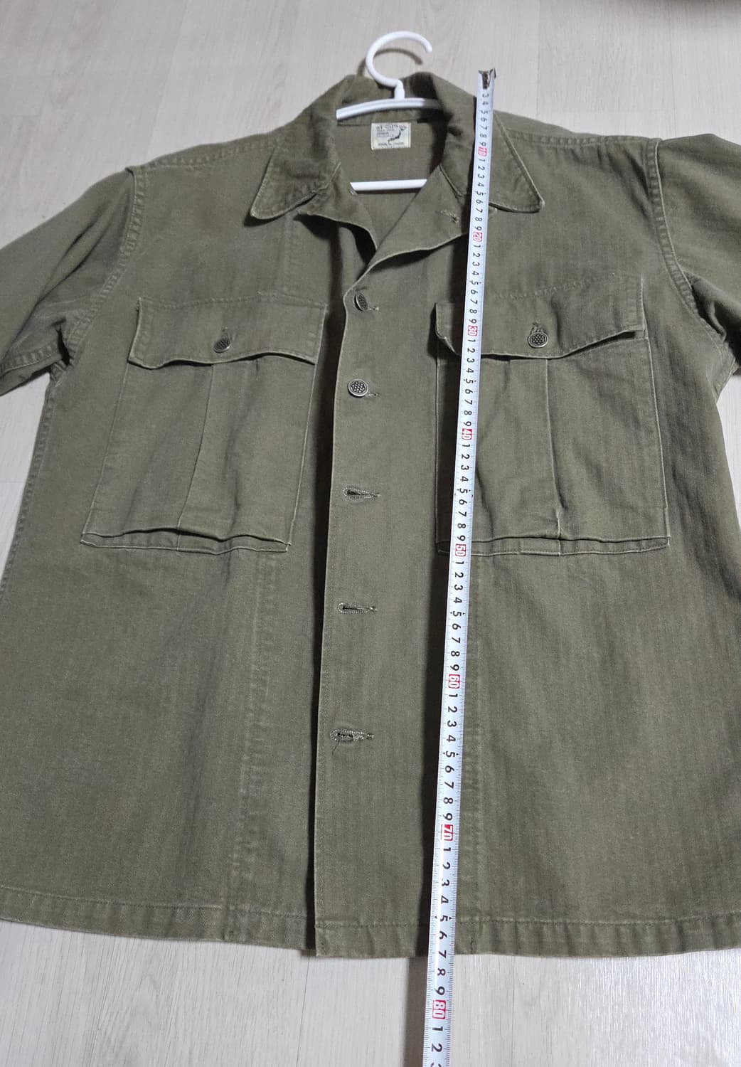 (착샷) 오어슬로우 m43 퍼티그 hbt 아미 자켓 상품이미지7