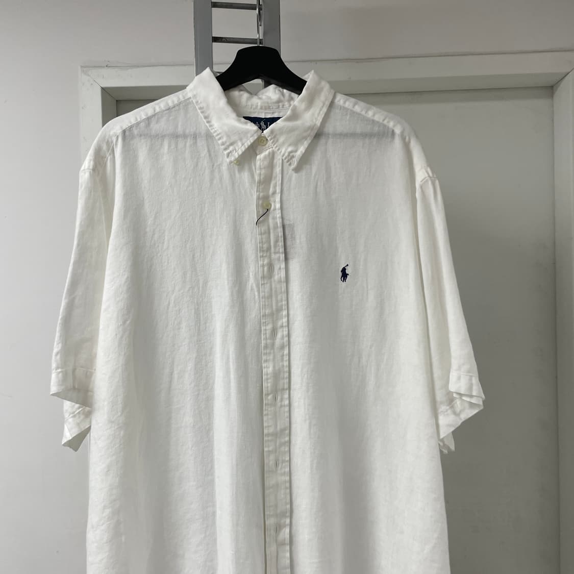 폴로 랄프로렌 반팔 린넨 셔츠 XXL 상품이미지2