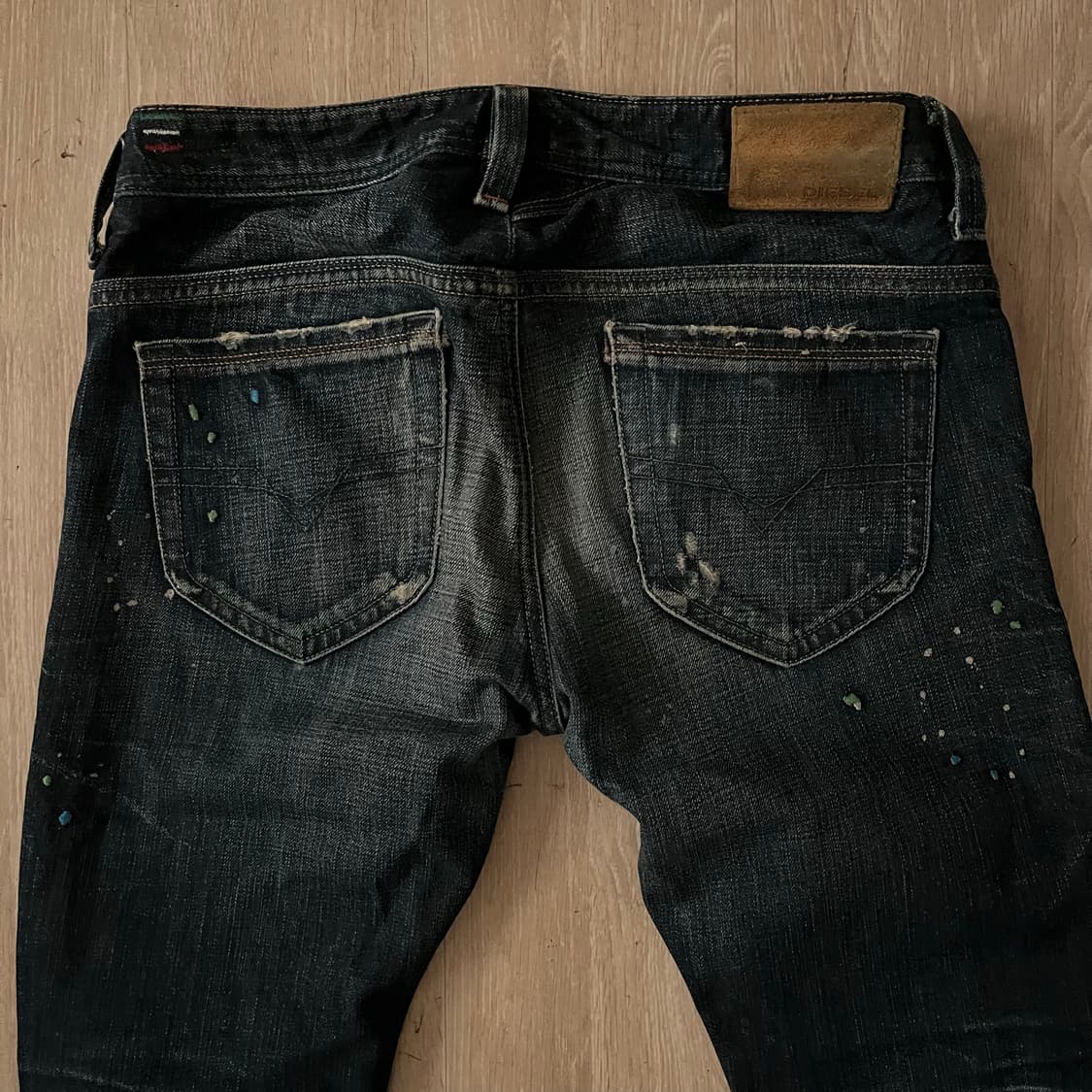 Diesel Thanaz washed denim jeans 상품이미지5