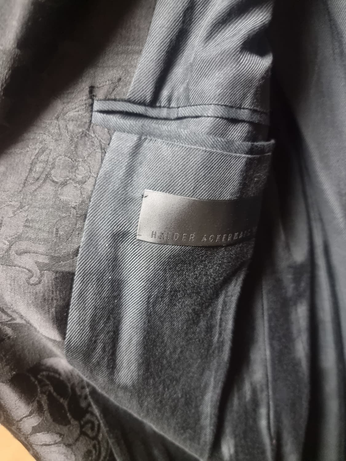 하이더아크만 플로럴 자가드 코트  상품이미지3