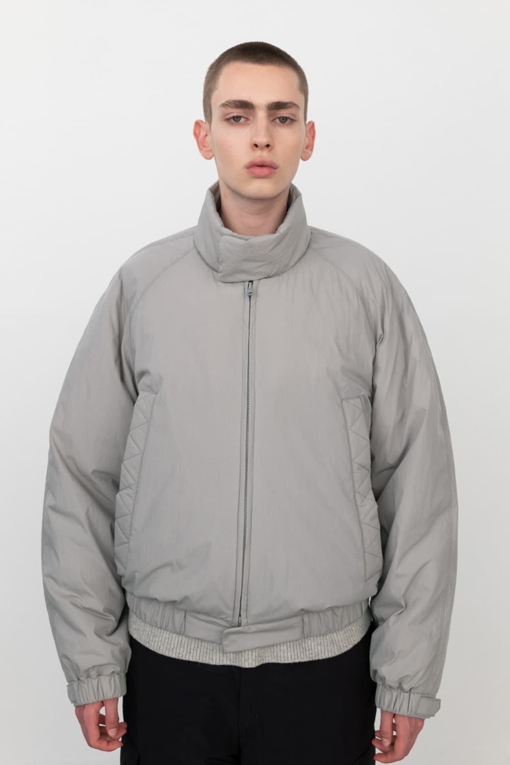 PRT 인사일런스 패디드 해링턴 블루종 상품이미지1