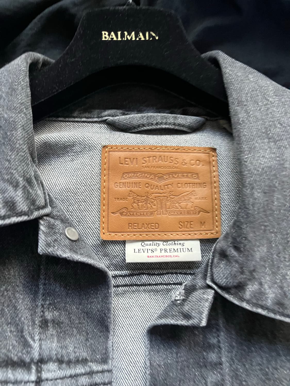 리바이스 트러커 자켓 타입1 M 상품이미지3