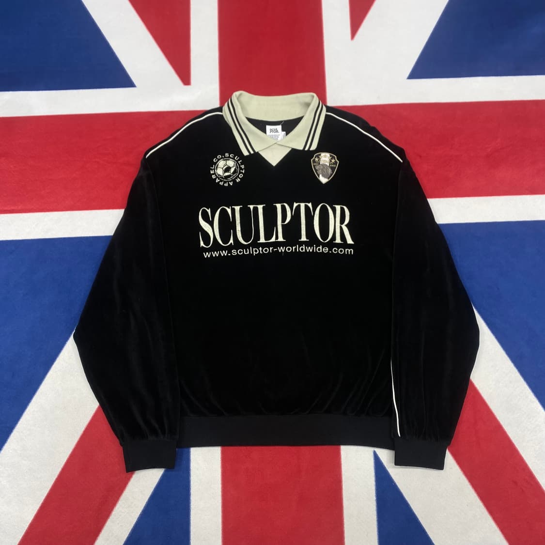 스컬프터 벨벳맨투맨 L  상품이미지1