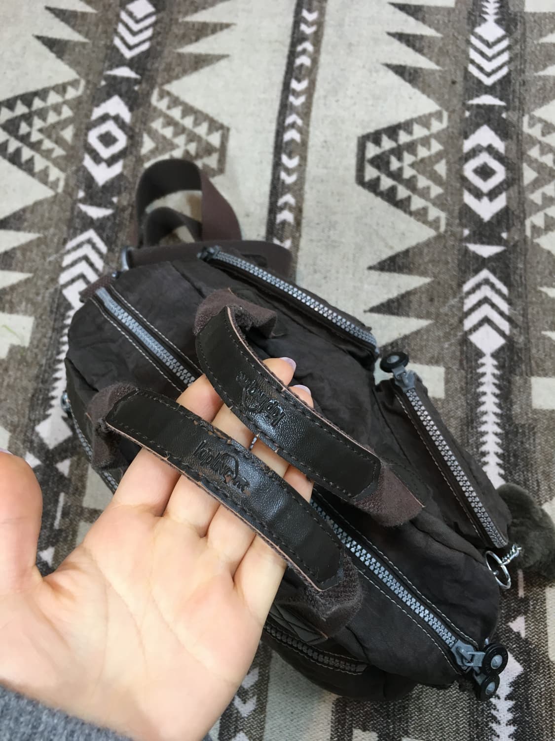 키플링 숄더&크로스백 초콜릿 상품이미지8