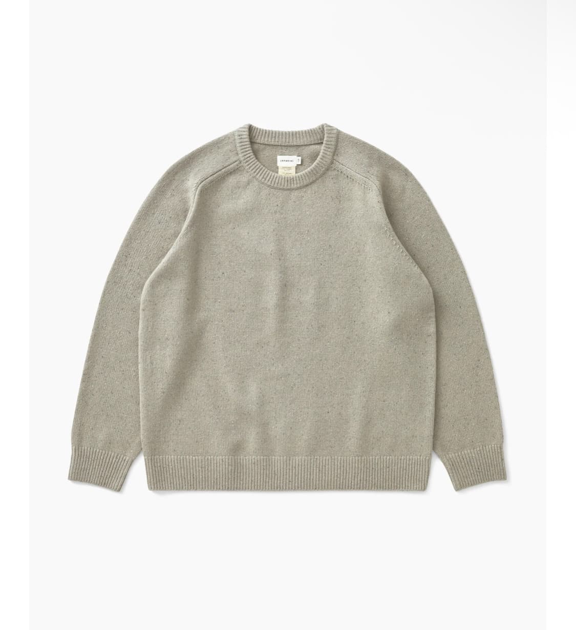 카키스 크루넥 니트 그레이 [L] 상품이미지1