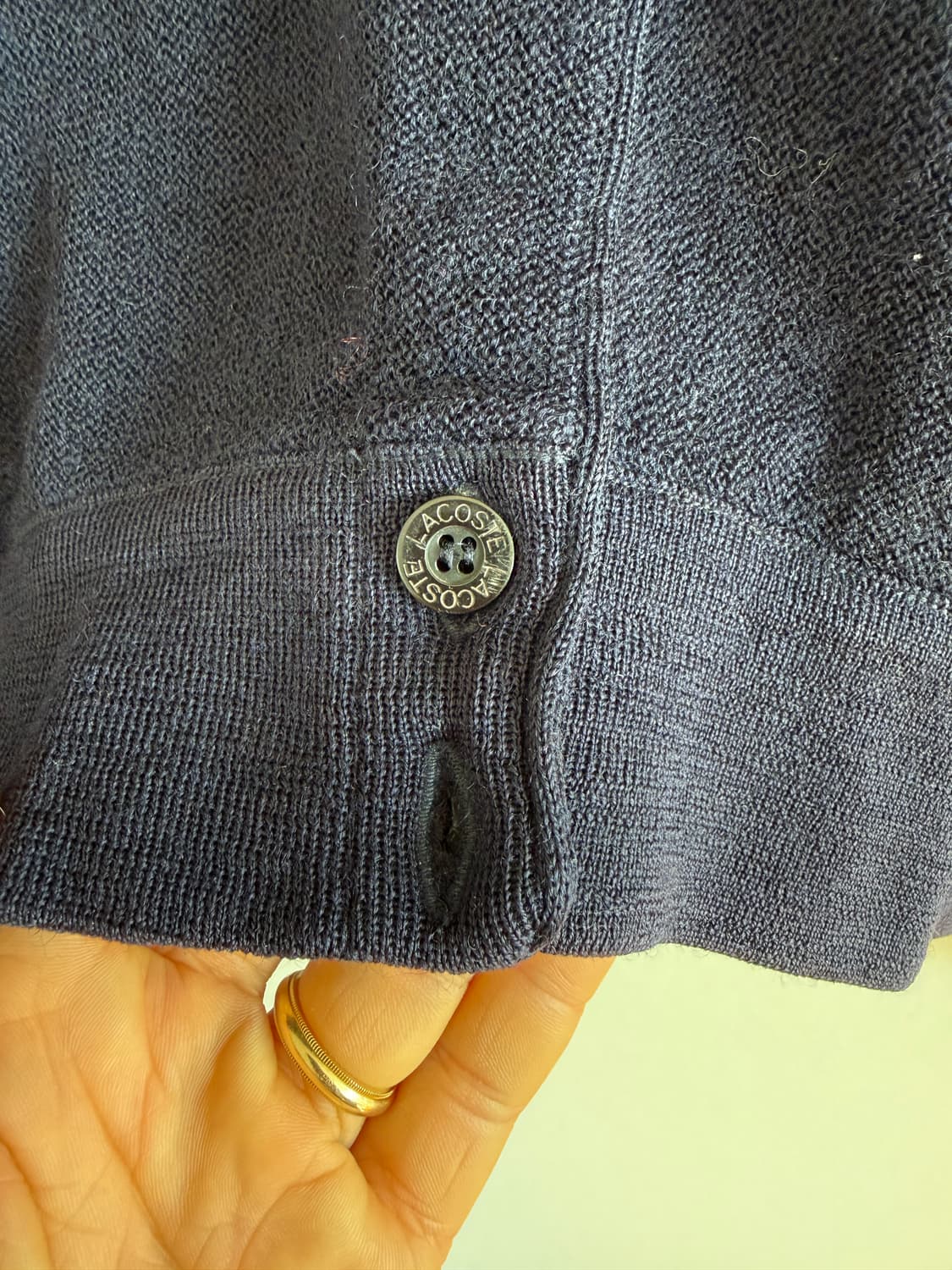 라코스테(LACOSTE) 울 가디건 상품이미지5