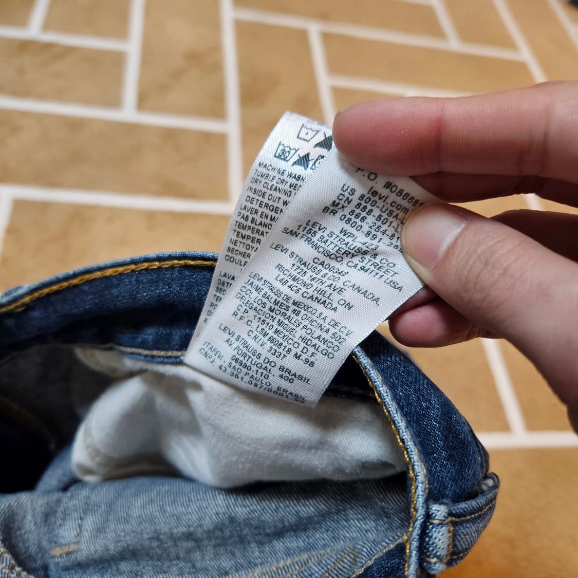 빈티지-리바이스(Levis) 00’s No.514 데님 청바지 상품이미지10
