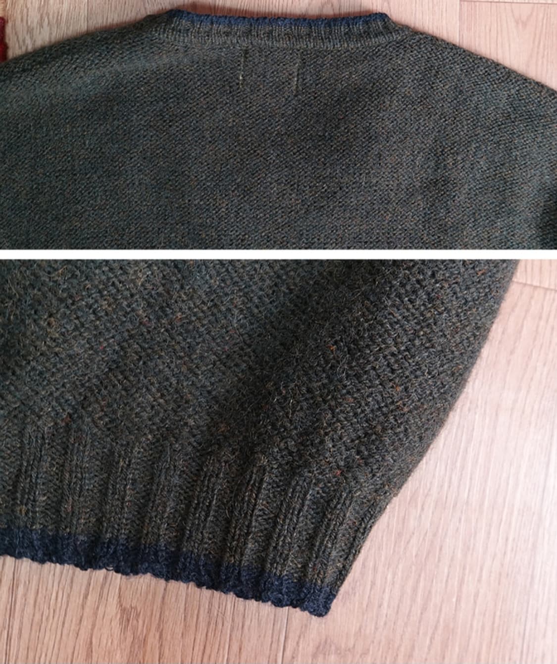 미국산 90s 울리치 빈티지 울 스웨터 빅사이즈 상품이미지7