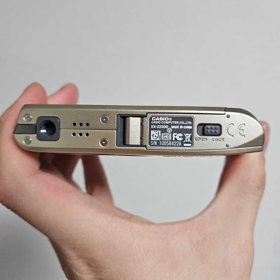 (아일릿 모카 디카) 카시오 엑슬림 EX-Z2300 골드 상품이미지5