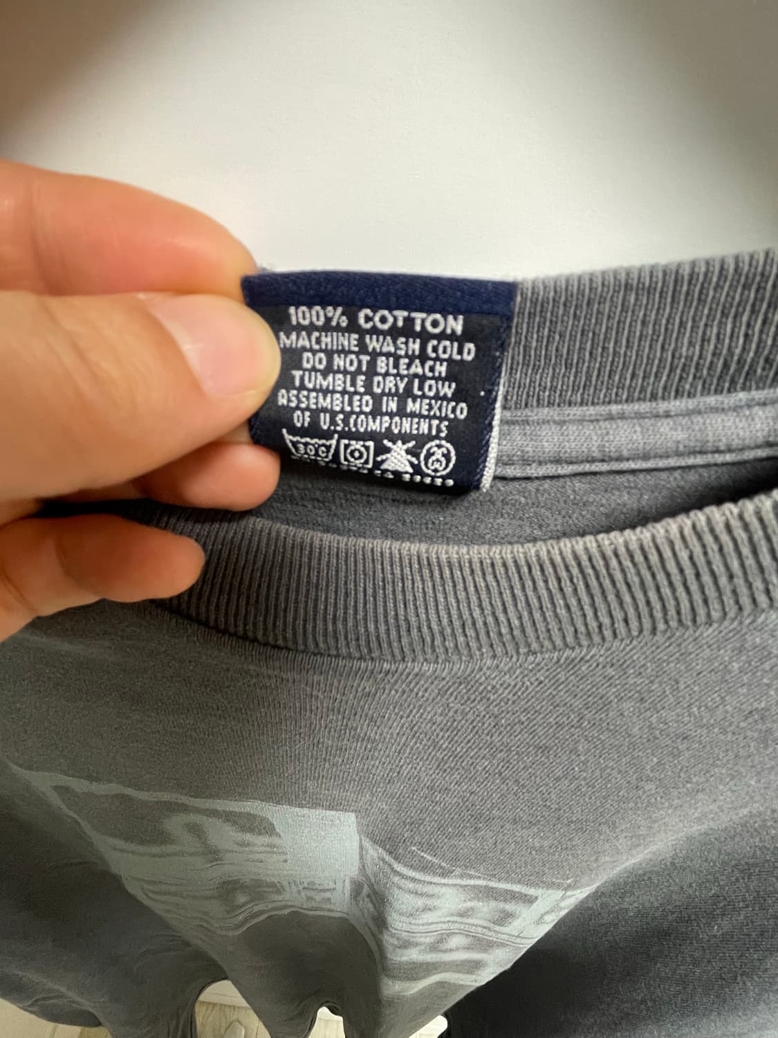 올드 스투시 프린트 티셔츠 상품이미지5