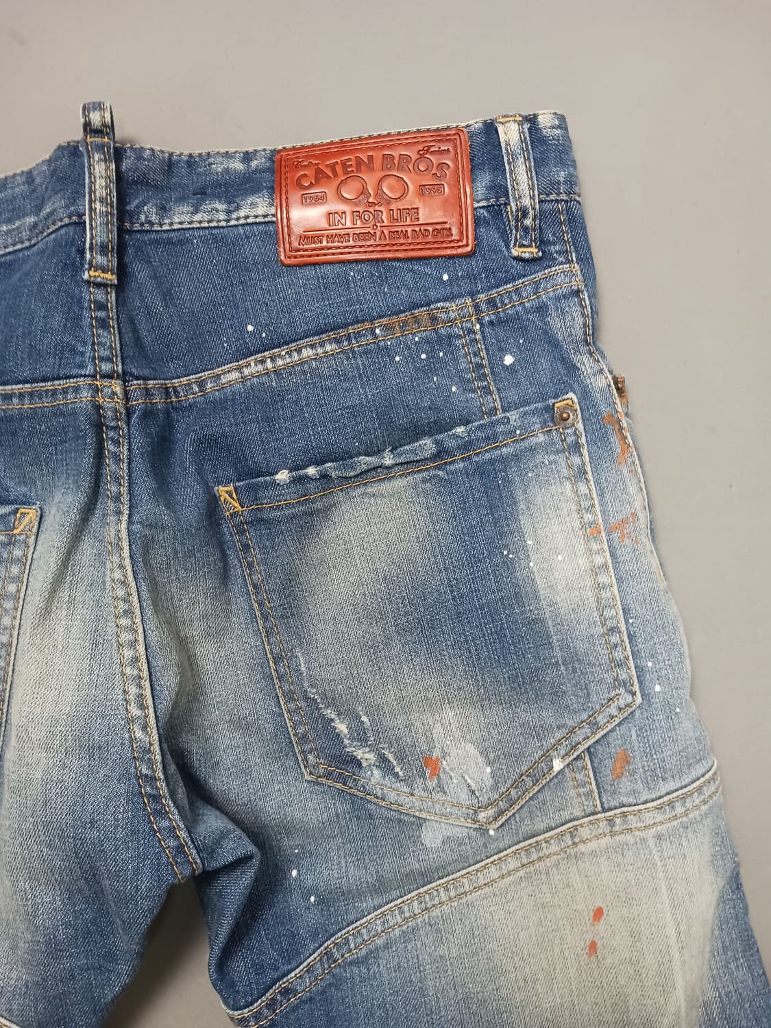 [30] 정품 디스퀘어드2 케이튼브로스 타이디바이커진 청바지 상품이미지9