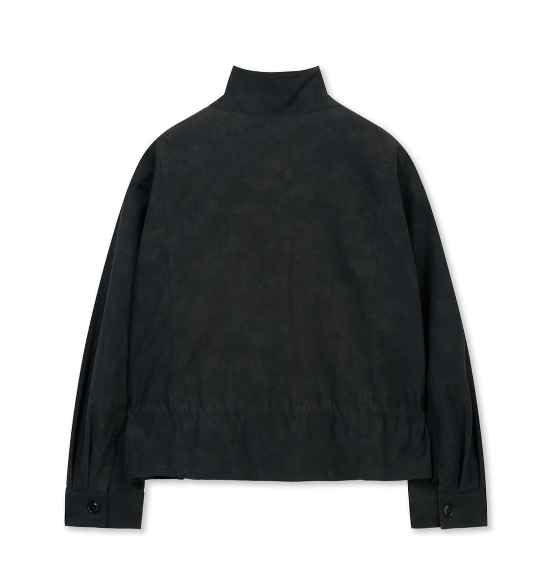 (택O) 헬레네파리스 스웨이드 스트링 버튼 재킷 (블랙) 상품이미지4