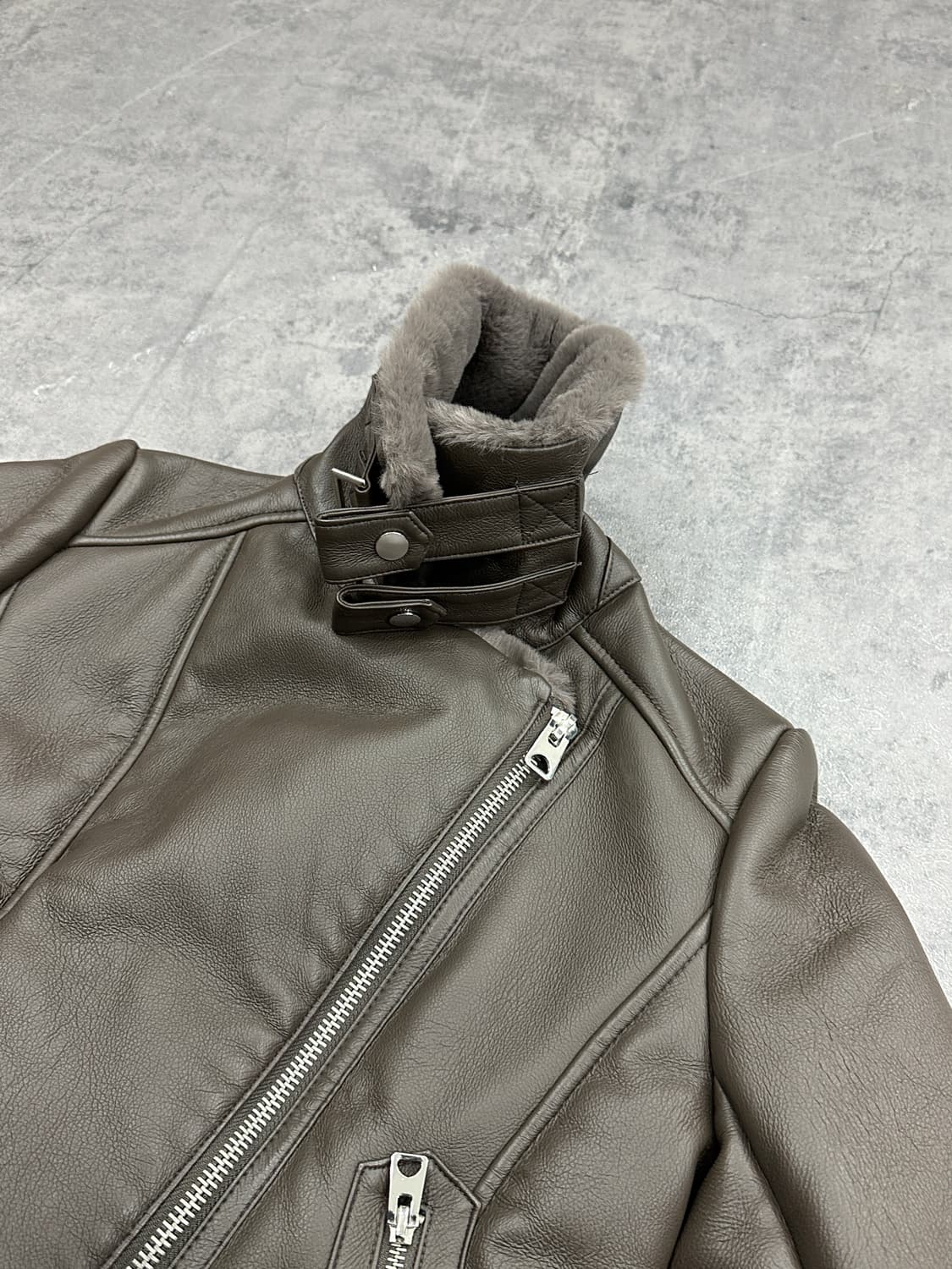 조이너스 무스탕 자켓 상품이미지2