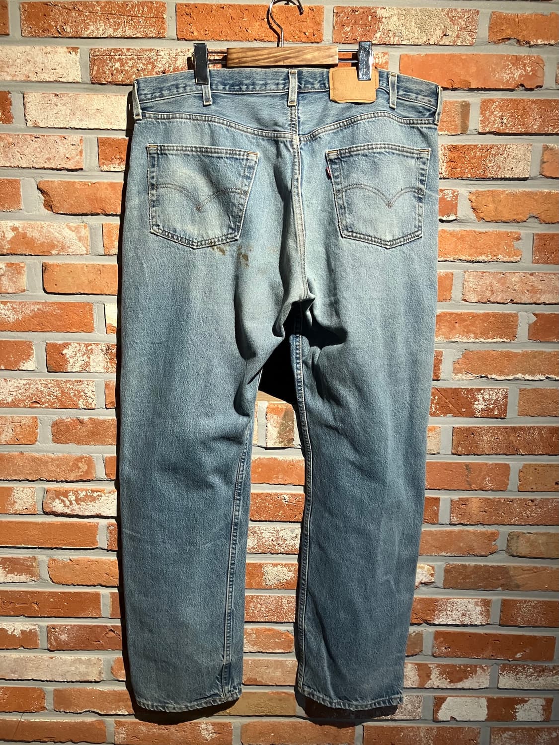 90s USA 빈티지 리바이스 501 데님 팬츠 빅사이즈 상품이미지5