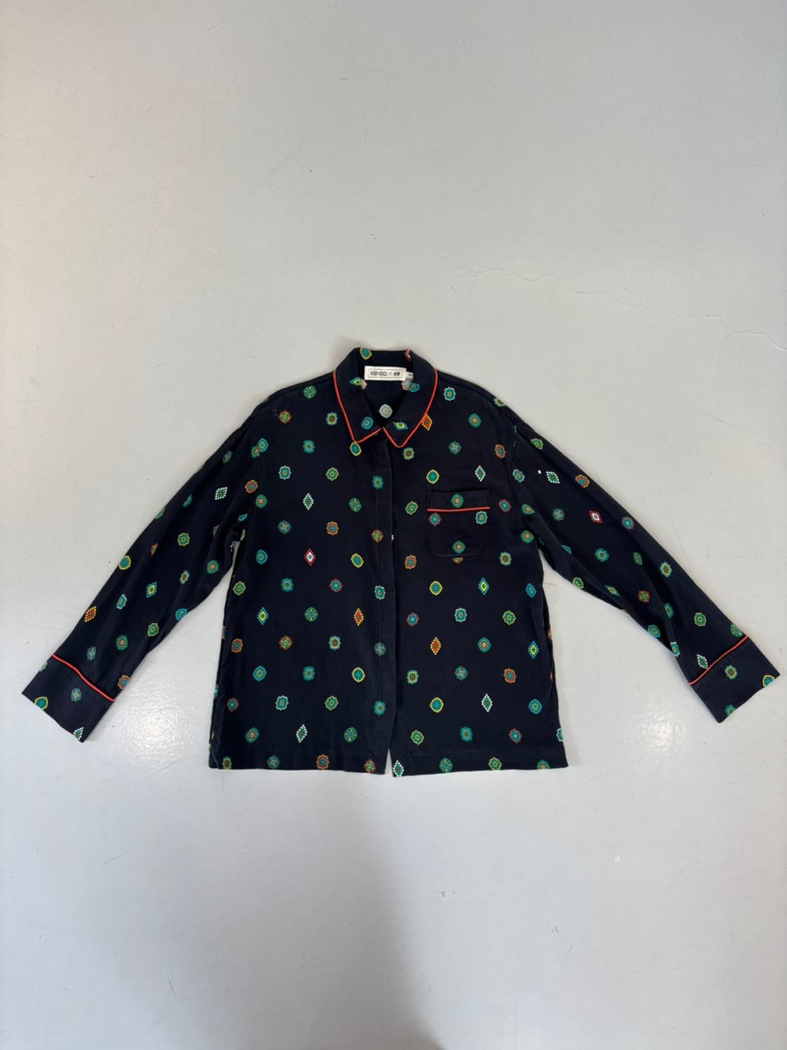 Kenzo X H&M Silk Blouse 상품이미지2