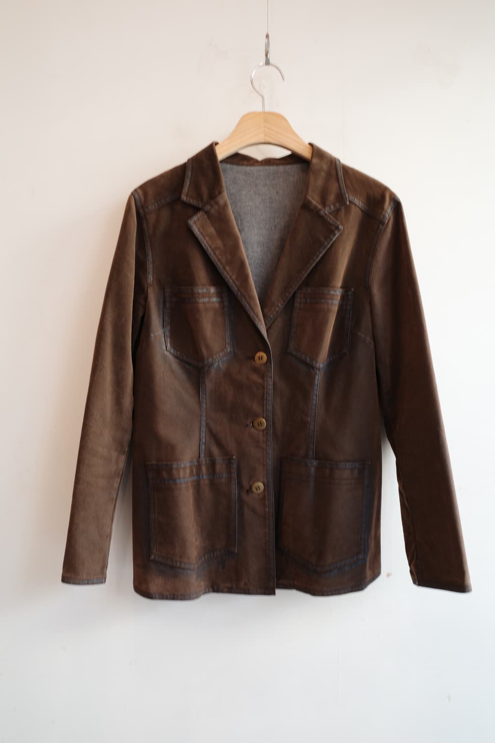 Japan brand 벨벳 자켓  상품이미지1