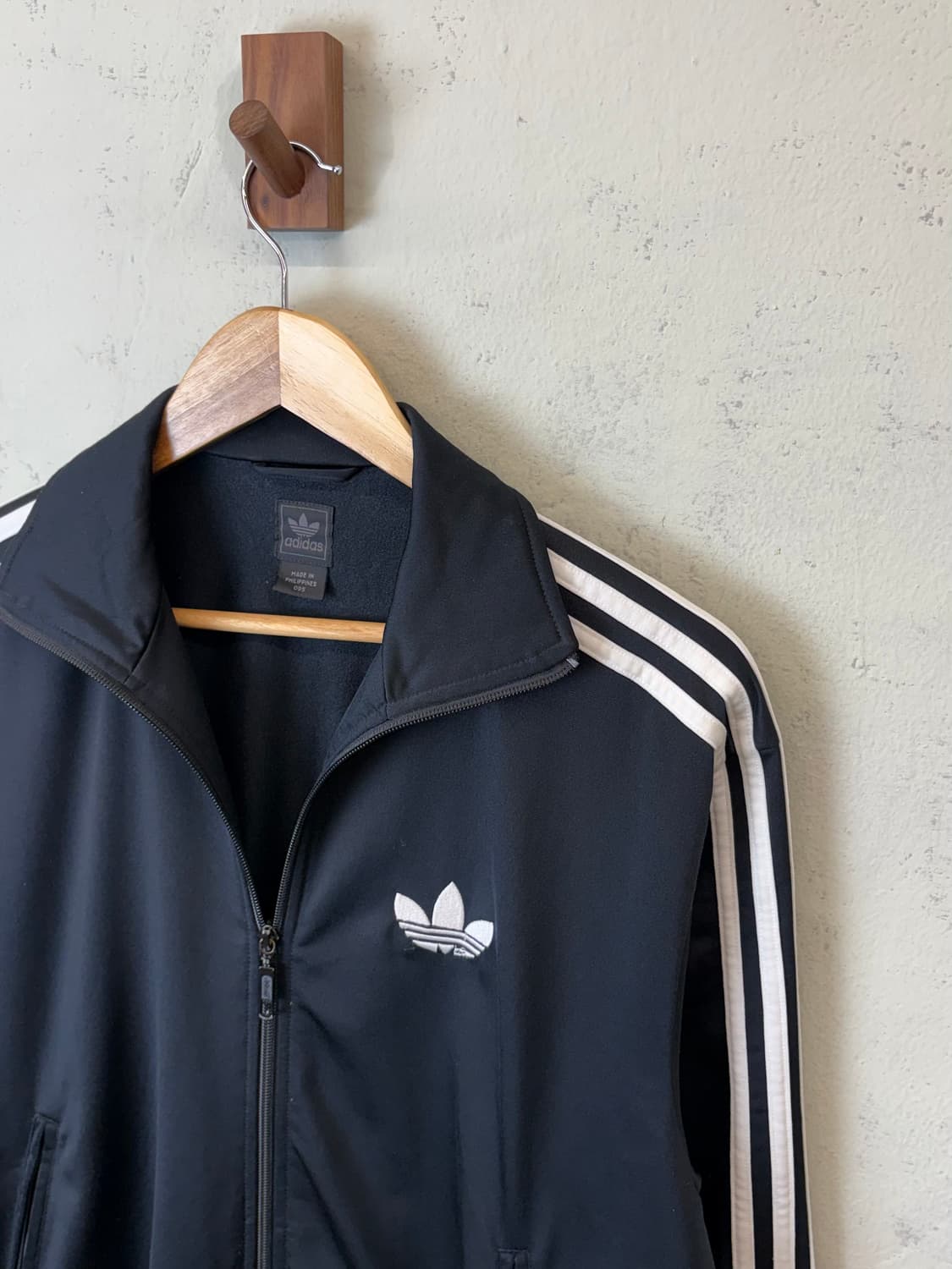 아디다스 구형 파이어버드 블랙 트랙탑 져지 상품이미지4