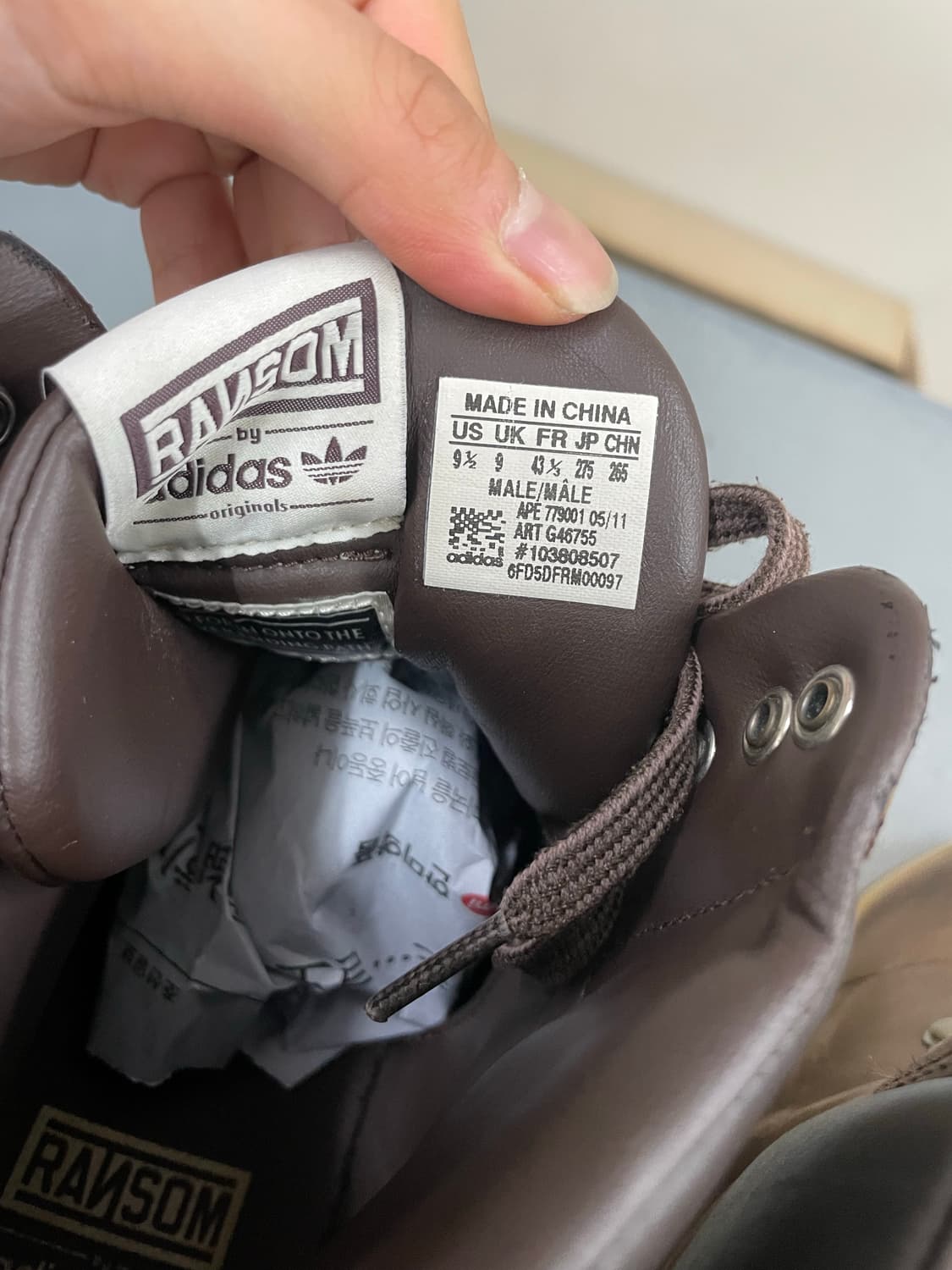 아디다스 랜섬 서밋 부츠 275 상품이미지9