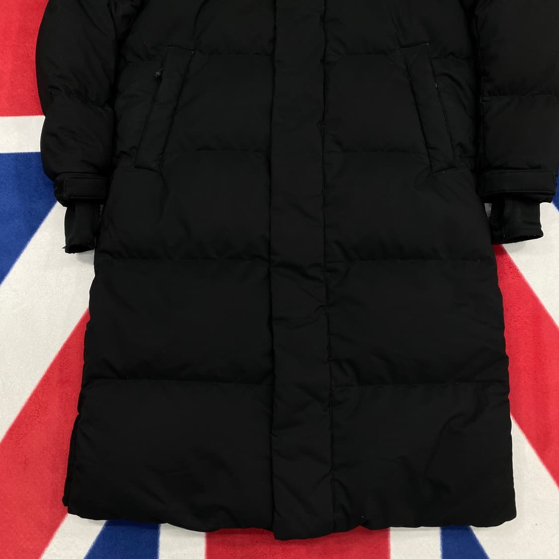 노스페이스 구스다운 롱패딩 XS 실측 S  상품이미지4