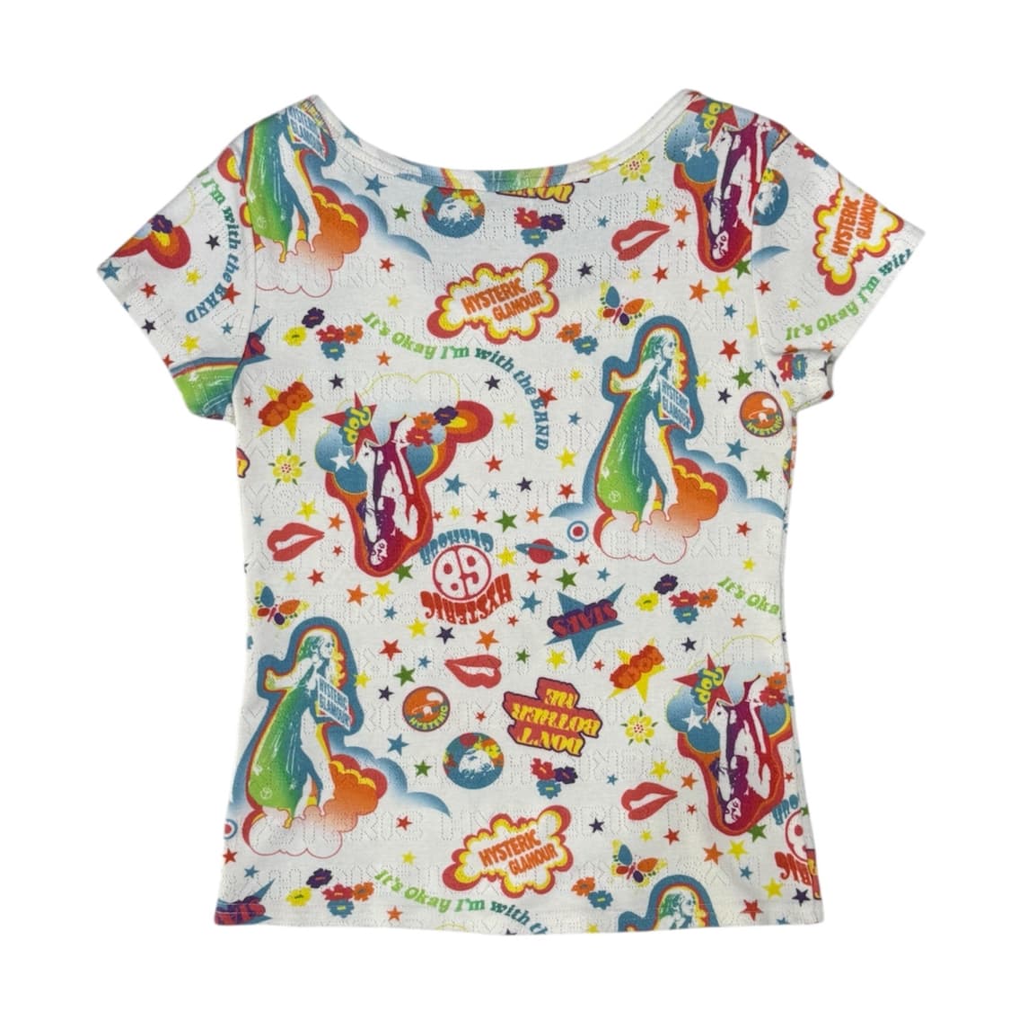 히스테릭 글래머 아카이브 별과 하늘 반팔 티셔츠 상품이미지2