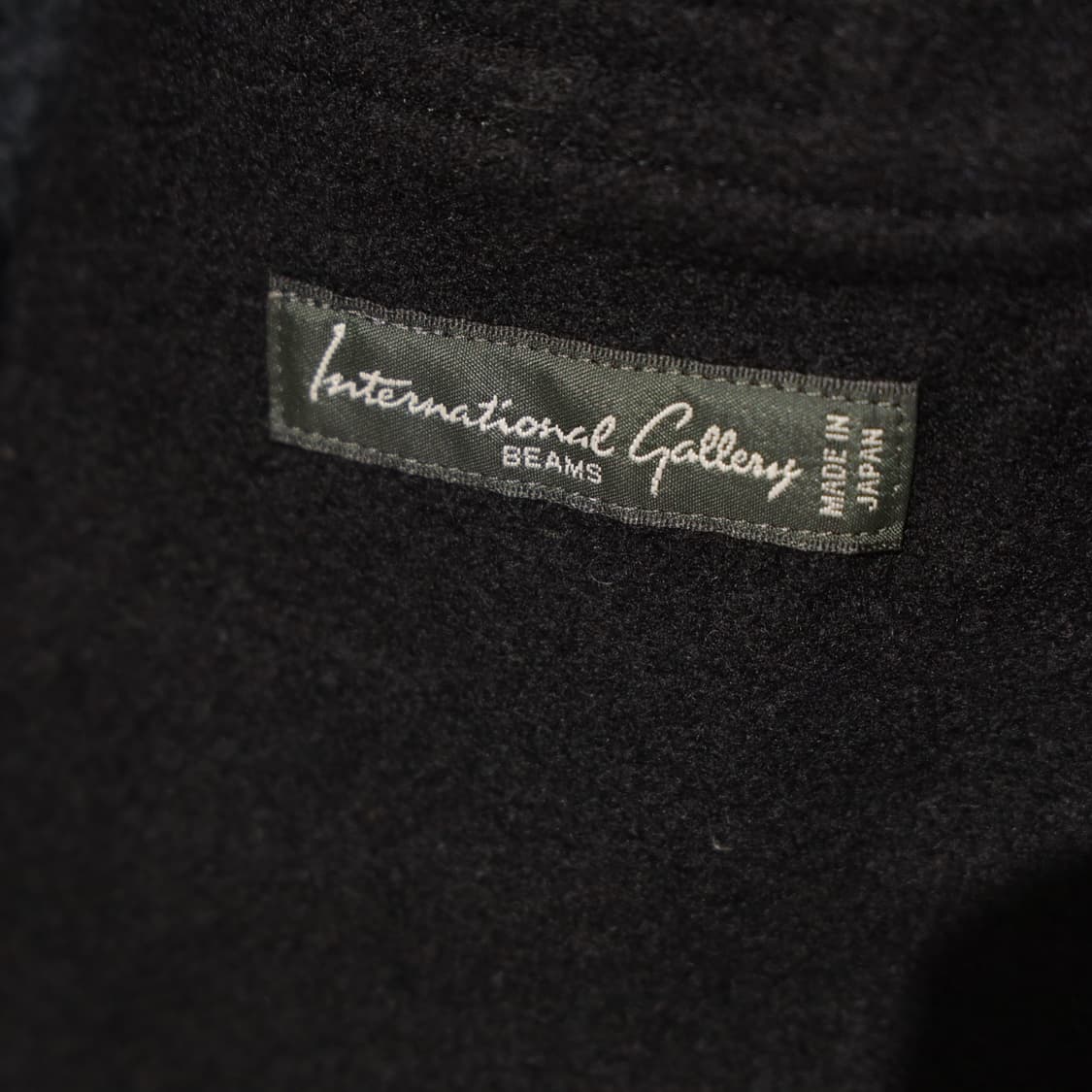 International gallery beams 울 하이넥 자켓 상품이미지7