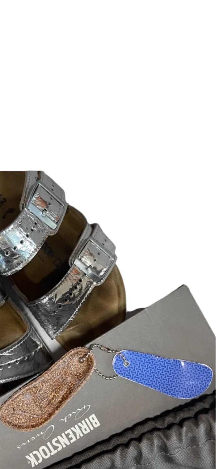 Rick owens x Birkenstock silver sandal 상품이미지6