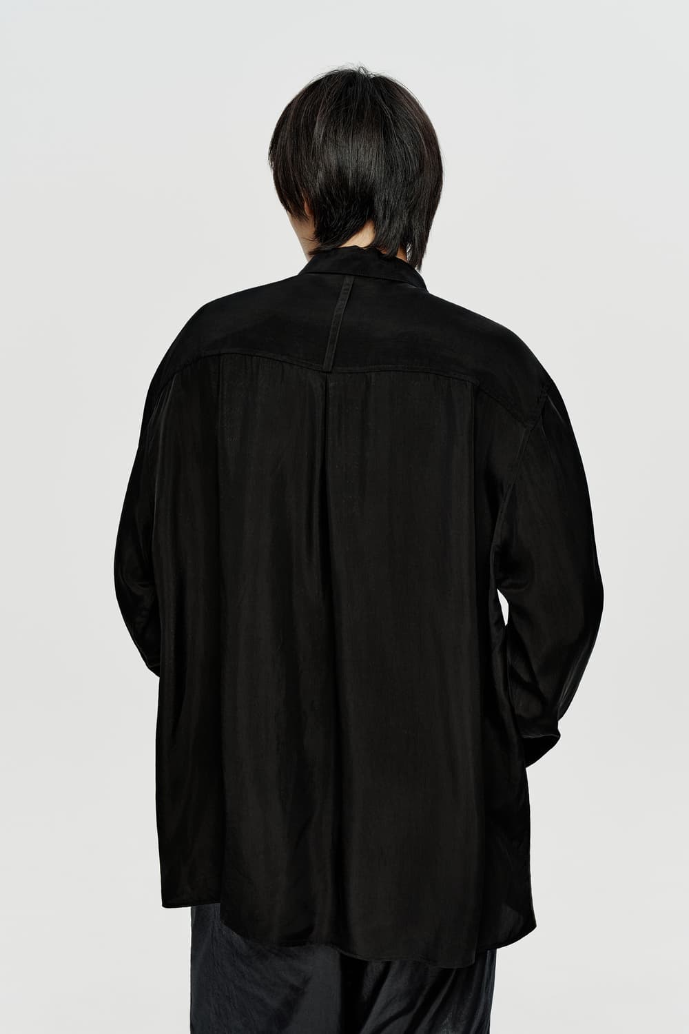 (새상품)(M 교환가능)유스 26ss 큐프라 셔츠 L 블랙 상품이미지4