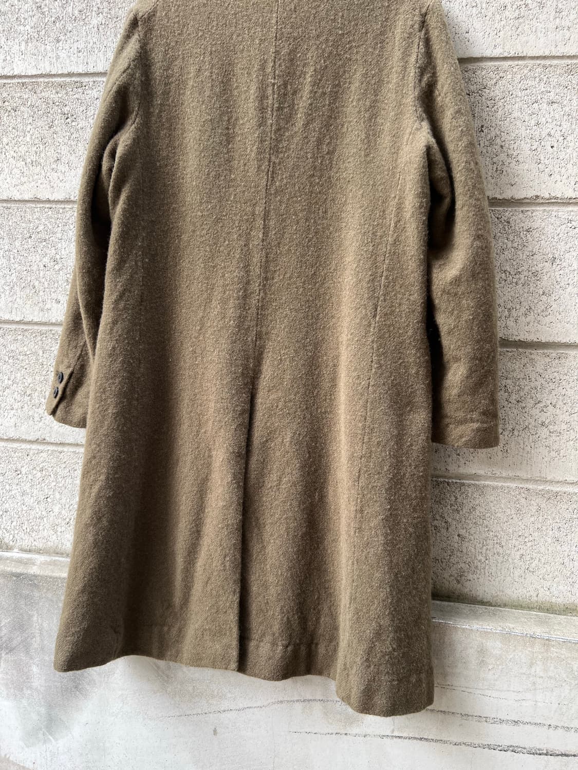 OUTIL WOOL COAT 우틸 울 모직 카키 브라운 코트 상품이미지9