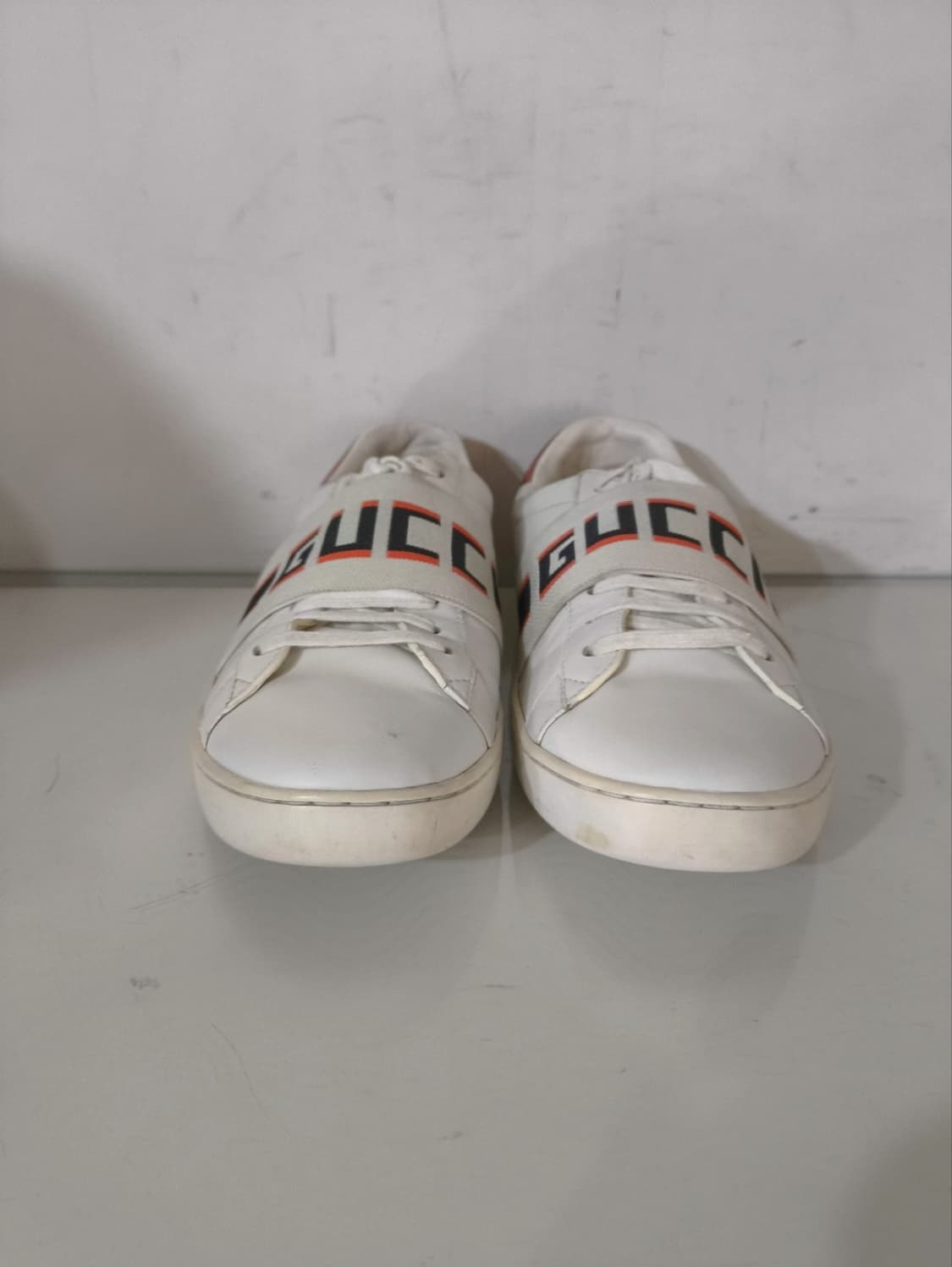 8.5 275mm 구찌 에이스 밴딩 스트라이프 스니커즈 상품이미지3