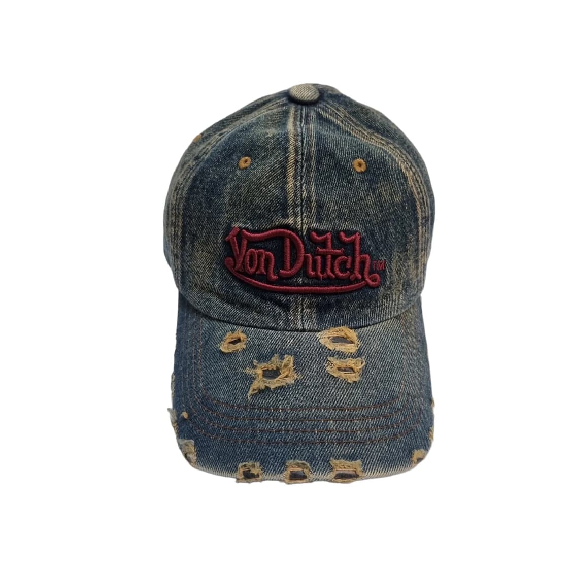 [Vondutch] 빈티지 본더치 대님 볼캡 상품이미지2