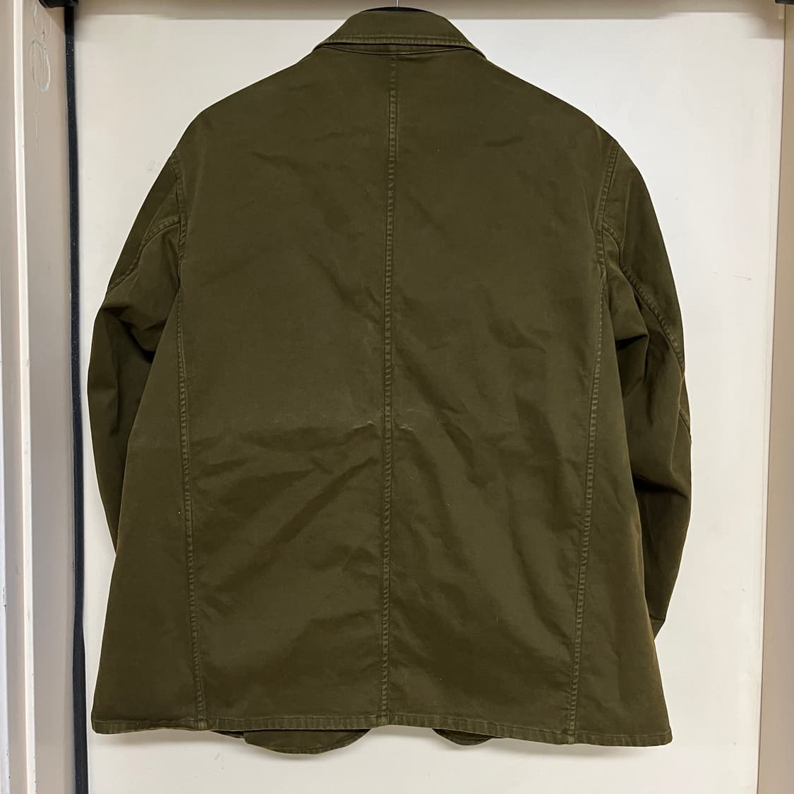 [1] 이얼즈어고 페이디드 몰스킨 스포츠 코트 더스티 카키 yearsag 상품이미지8