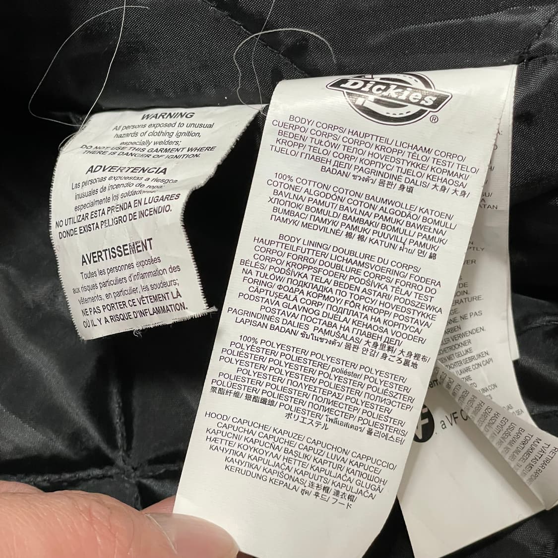 [XL] 디키즈 빈티지 플란넬 체크 후드 자켓 상품이미지4