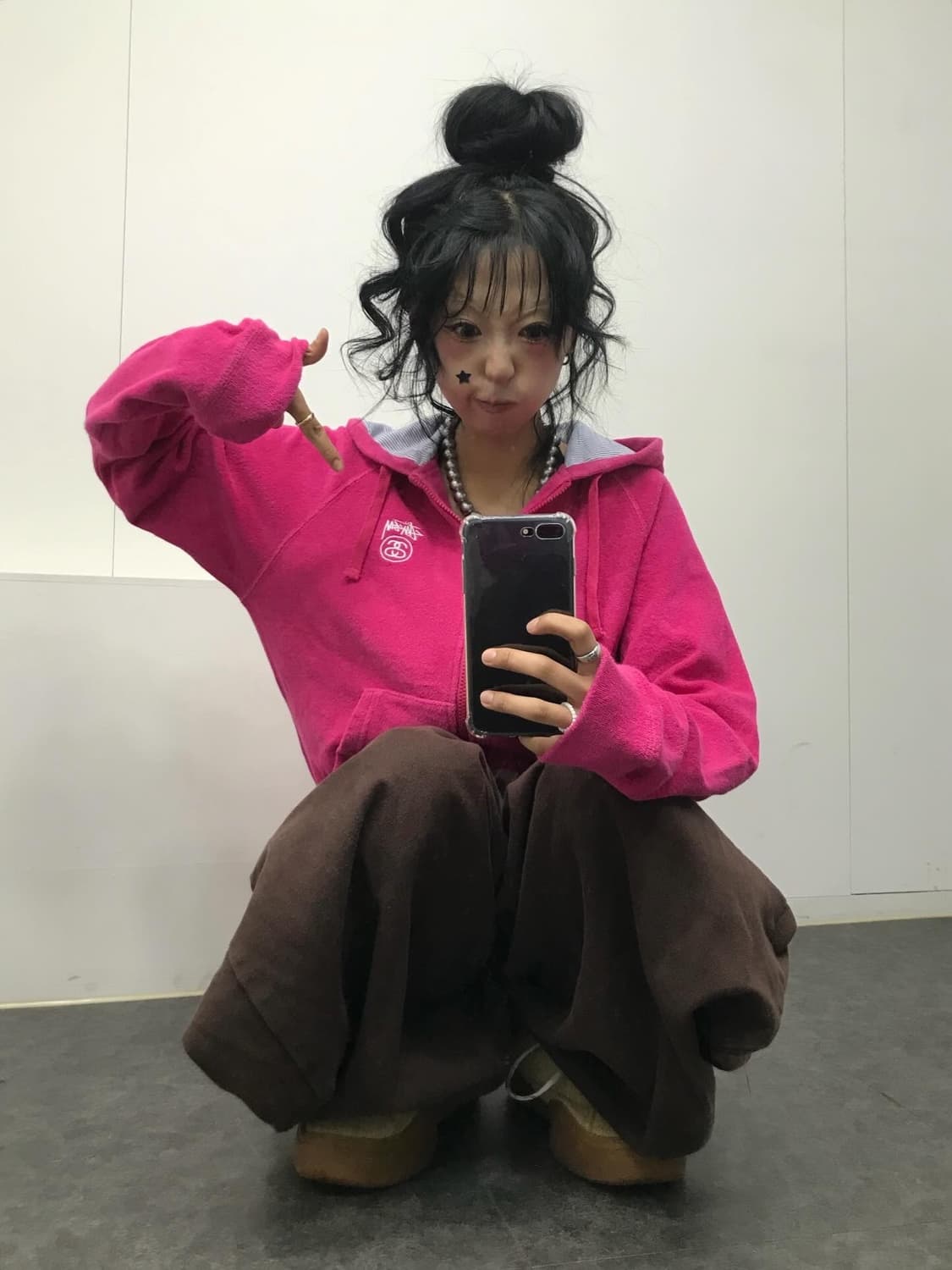 Stussy Pink Two-Way Hood Zip-Up 상품이미지7