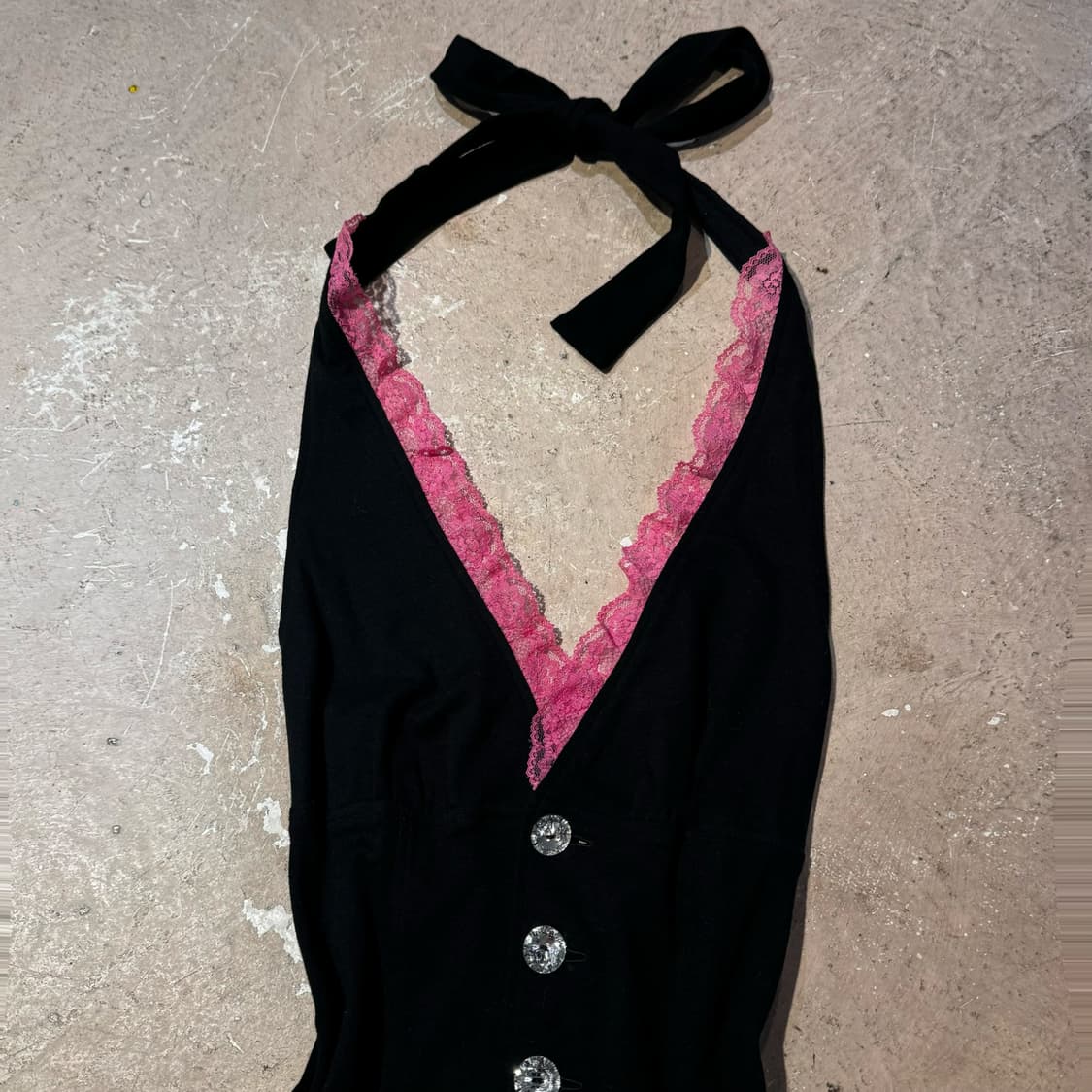 Ma*rs SUGAR GLOSS 홀터 점프수트 상품이미지2