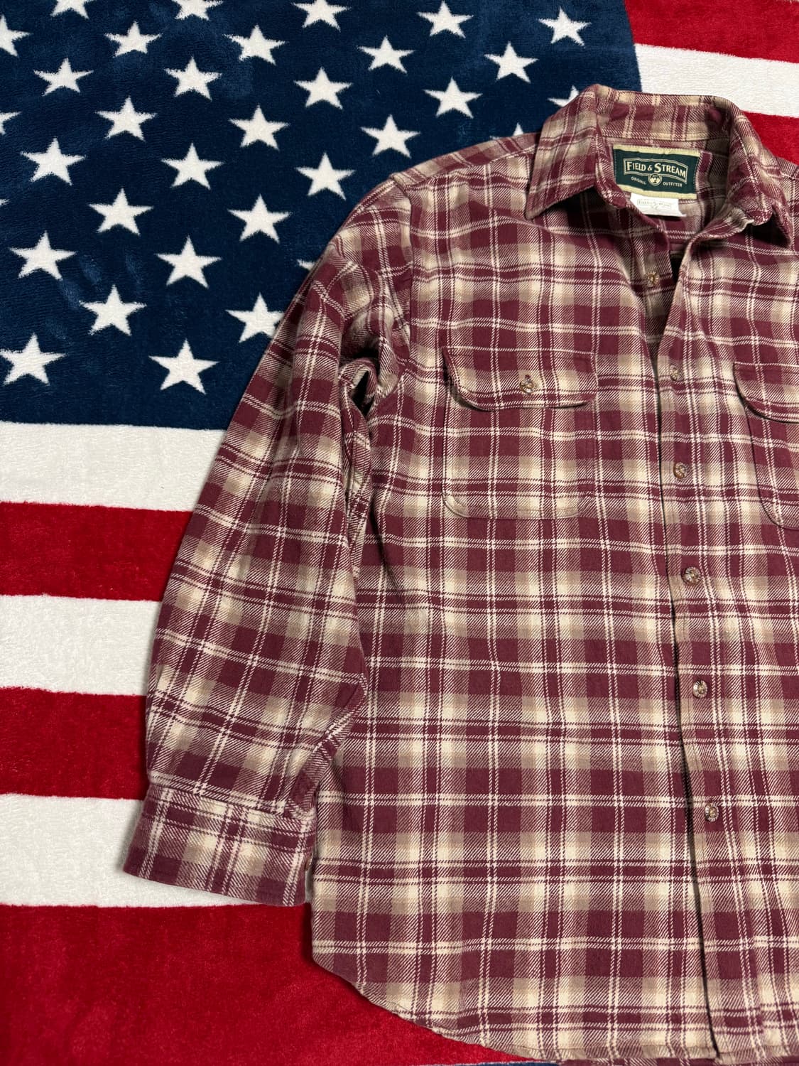 Field&stream flannel shirt필드앤스트림 헤비플란넬셔츠 상품이미지3