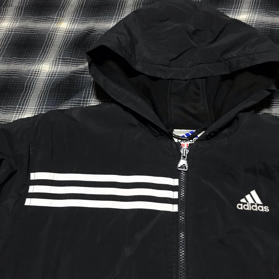 레어 90s 재팬 아디다스 퍼포먼스 후드 패딩 상품이미지2