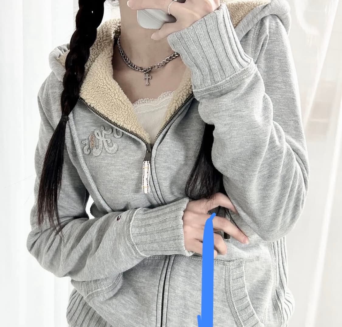 타미힐피거 빈티지 후드집업 상품이미지1