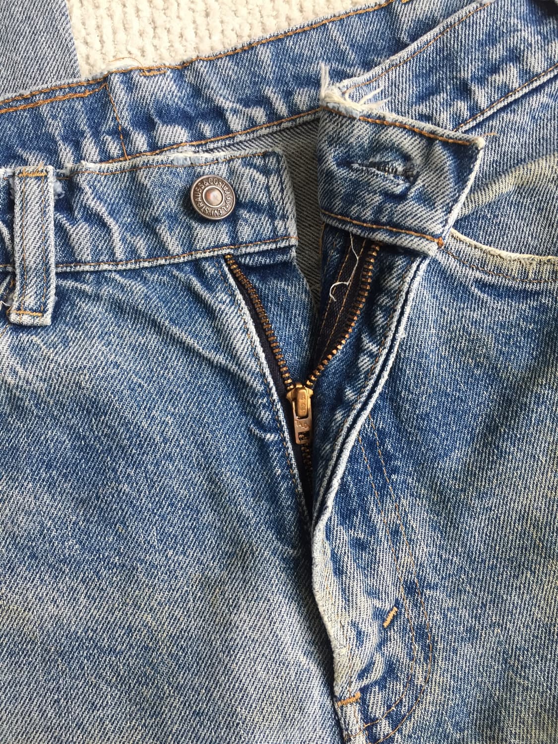 70‘s levis 리바이스 646 벨바텀 부츠컷 데님 상품이미지8