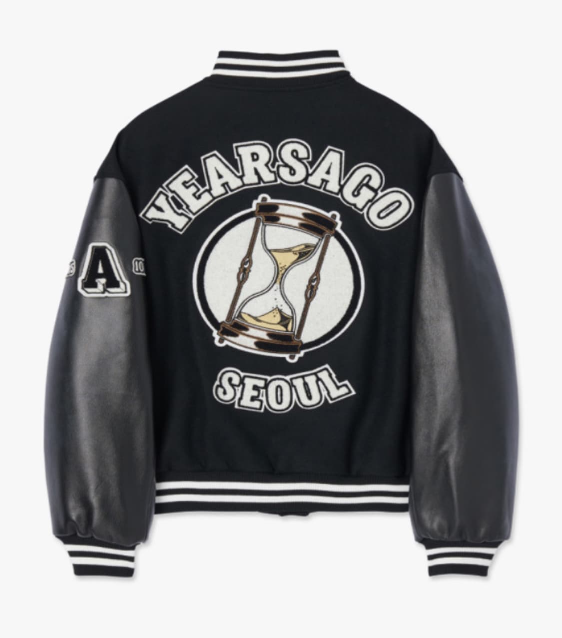 이얼즈어고 바시티 자켓 BLACK YRS SYMBOL VARSITY JA 상품이미지2