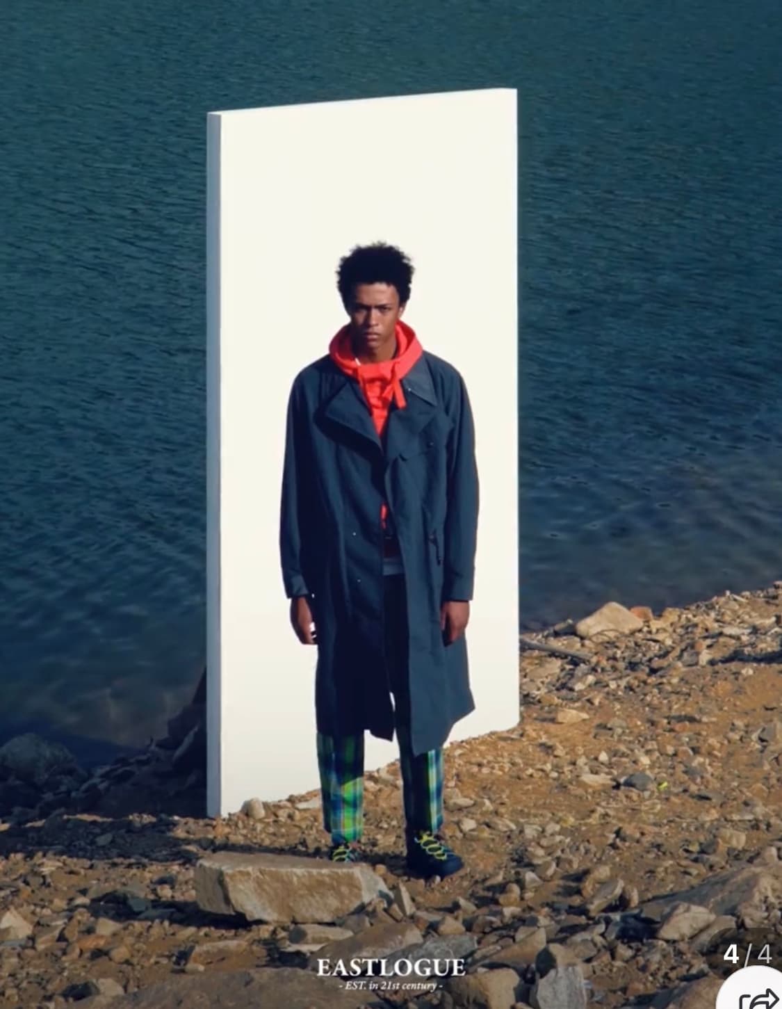 이스트로그 트렌치 코트 상품이미지2