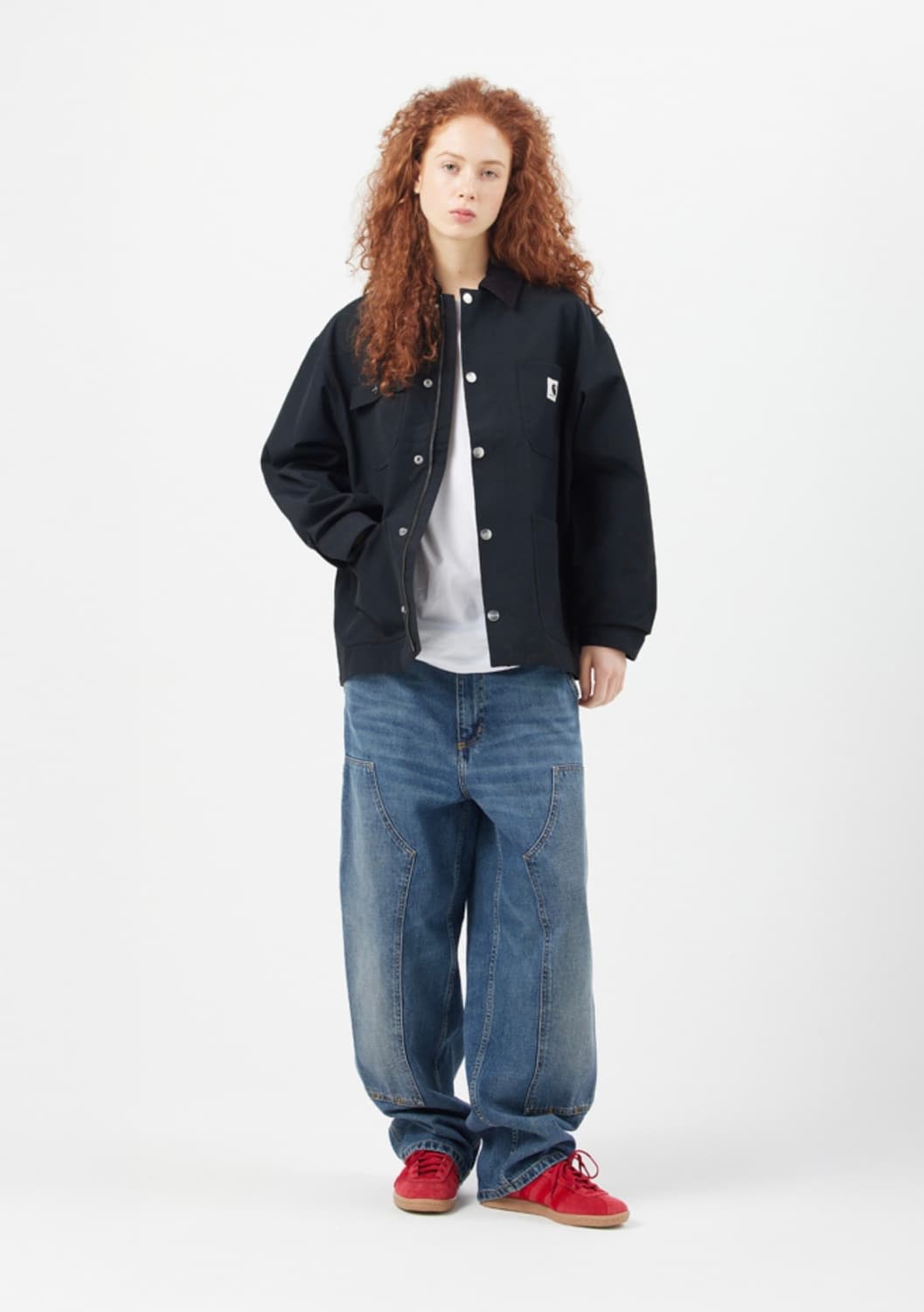 칼하트 미시건 코트 자켓 클랩튼 자켓 블랙 상품이미지1