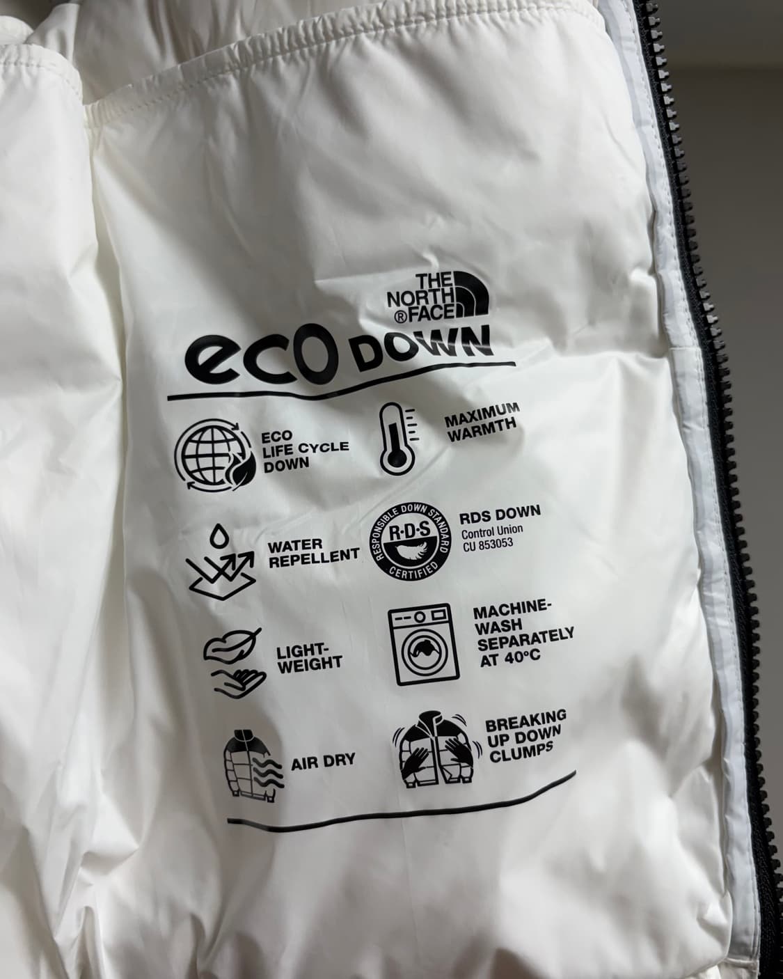 노스페이스 화이트라벨 노벨티 크롭 눕시 패딩 (M) 상품이미지4