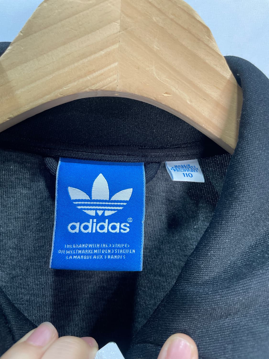 아디다스 파이어버드 블랙 져지 110 상품이미지3