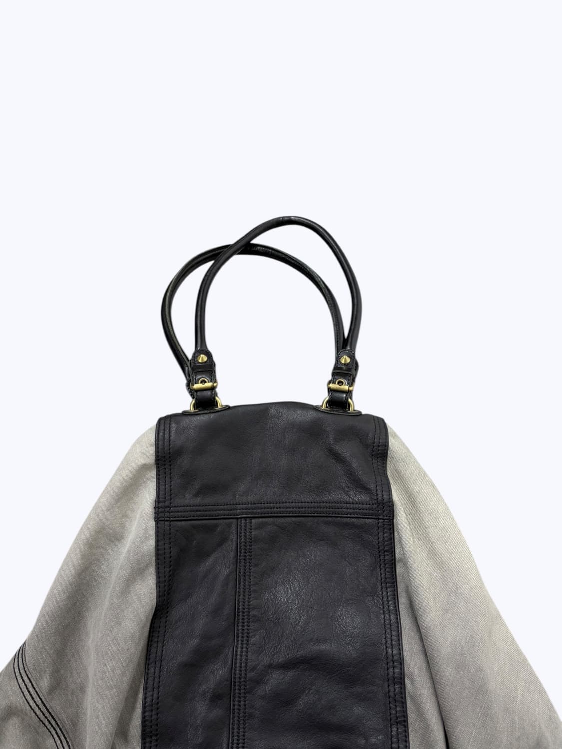DIESEL INDUSTRY canvas & leather bag  상품이미지6