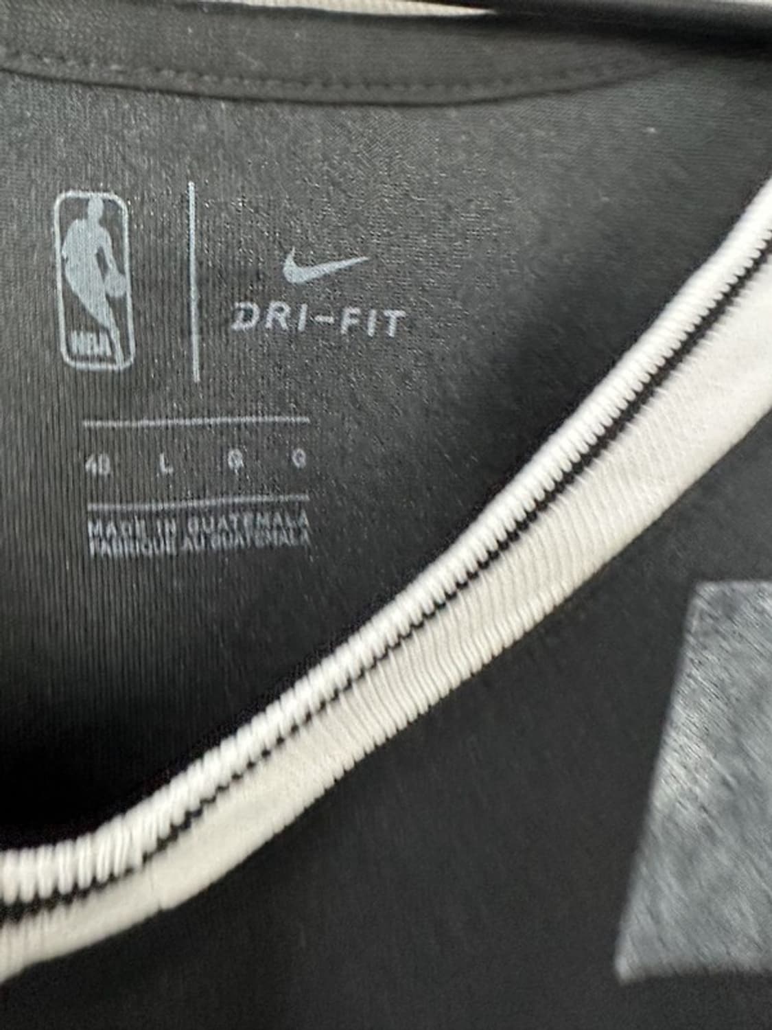 [L] NIKE 나이키 브루클린네츠 다니엘울프 NBA 스윙맨저지 상품이미지6