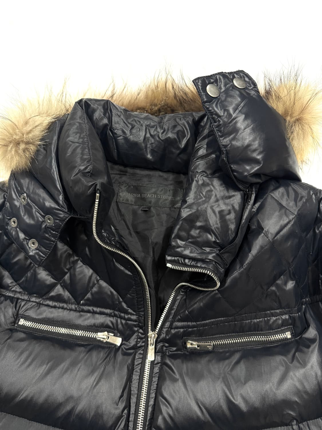 00s JVTG 유광 퍼 자켓 상품이미지4