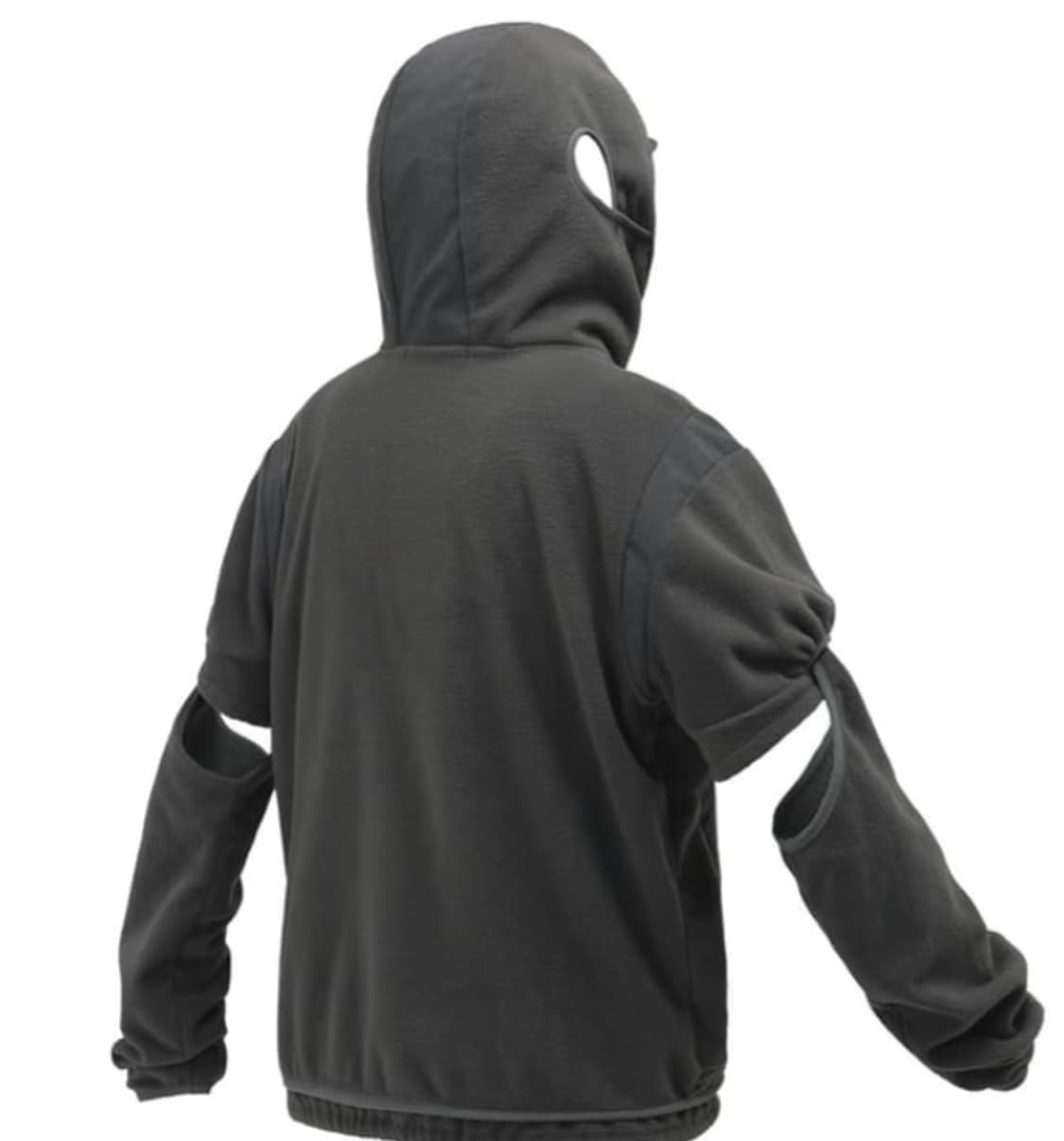 오호스 이어홀 후디 플리스 집업 상품이미지3